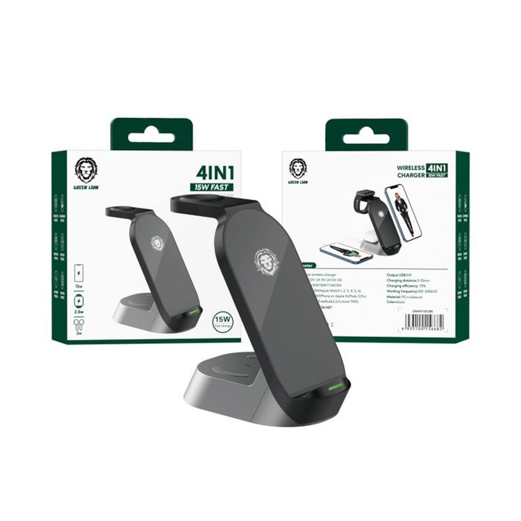 WIRELESS CHARGE GREEN 4IN1