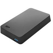 هارد اکسترنال سیلیکون پاور مدل Stream S05 ظرفیت 1 ترابایت بههمراه کیف هارد مدل A24S Pro