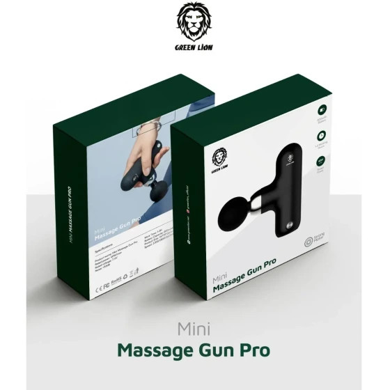 ماساژور تفنگی گرین لاین مدل Gun Pro ا Green Lion Mini Massage Gun Pro