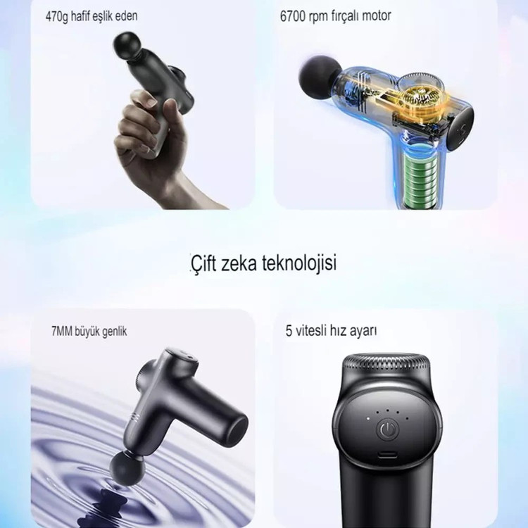 ماساژور تفنگی یسیدو Yesido Massage Gun MG01