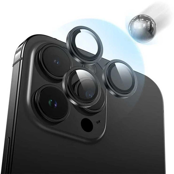 گلس لنز رینگی گرین ایفون GREEN LION HD PLUS CAMERA LENS IPHONE 15 PRO MAX/15 PRO