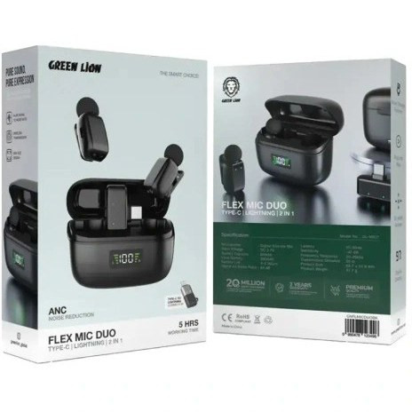 میکروفون یقه ای گرین لاین مدل Flex Mic Duo