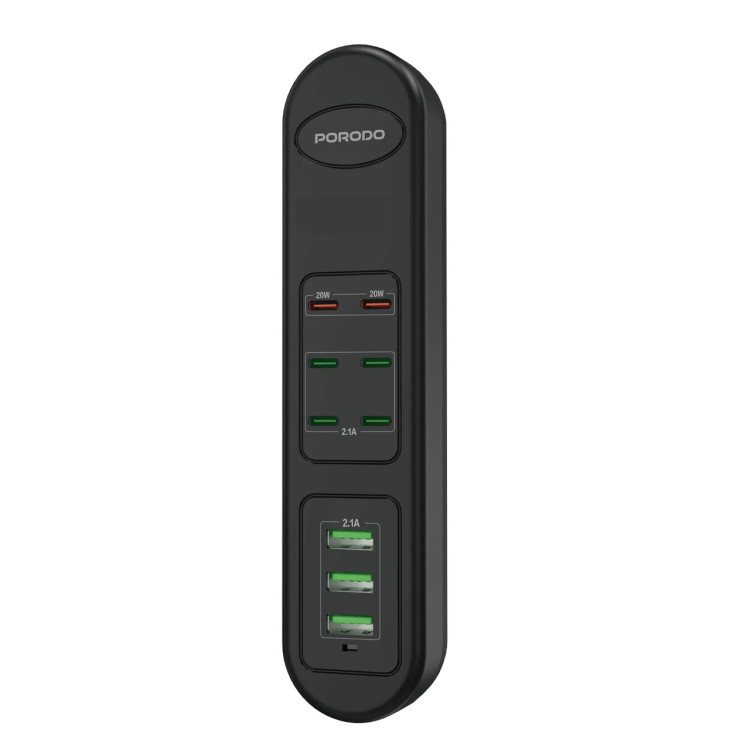 شارژر رومیزی Porodo مدل PD-FWCH032-BK 50W