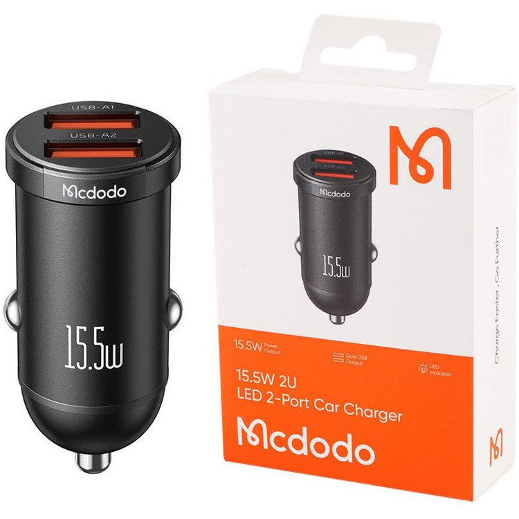 شارژر فندکی مک دودو مدل CC-295 توان 15.5 وات