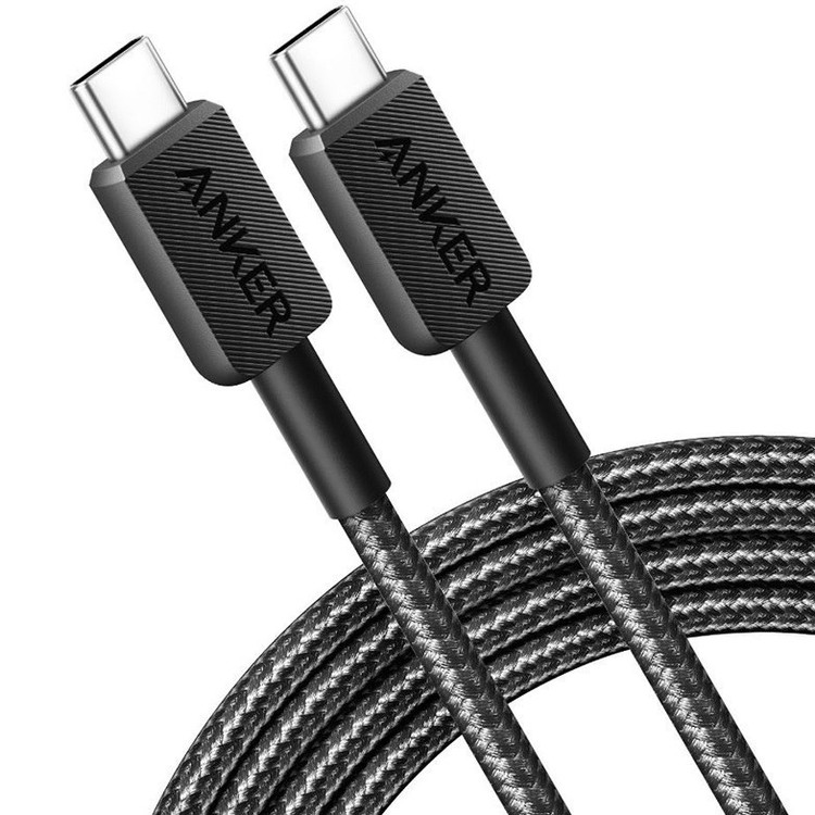 کابل تبدیل انکر مدل A81F6 طول ۱.۸ متر USB-C به USB-C